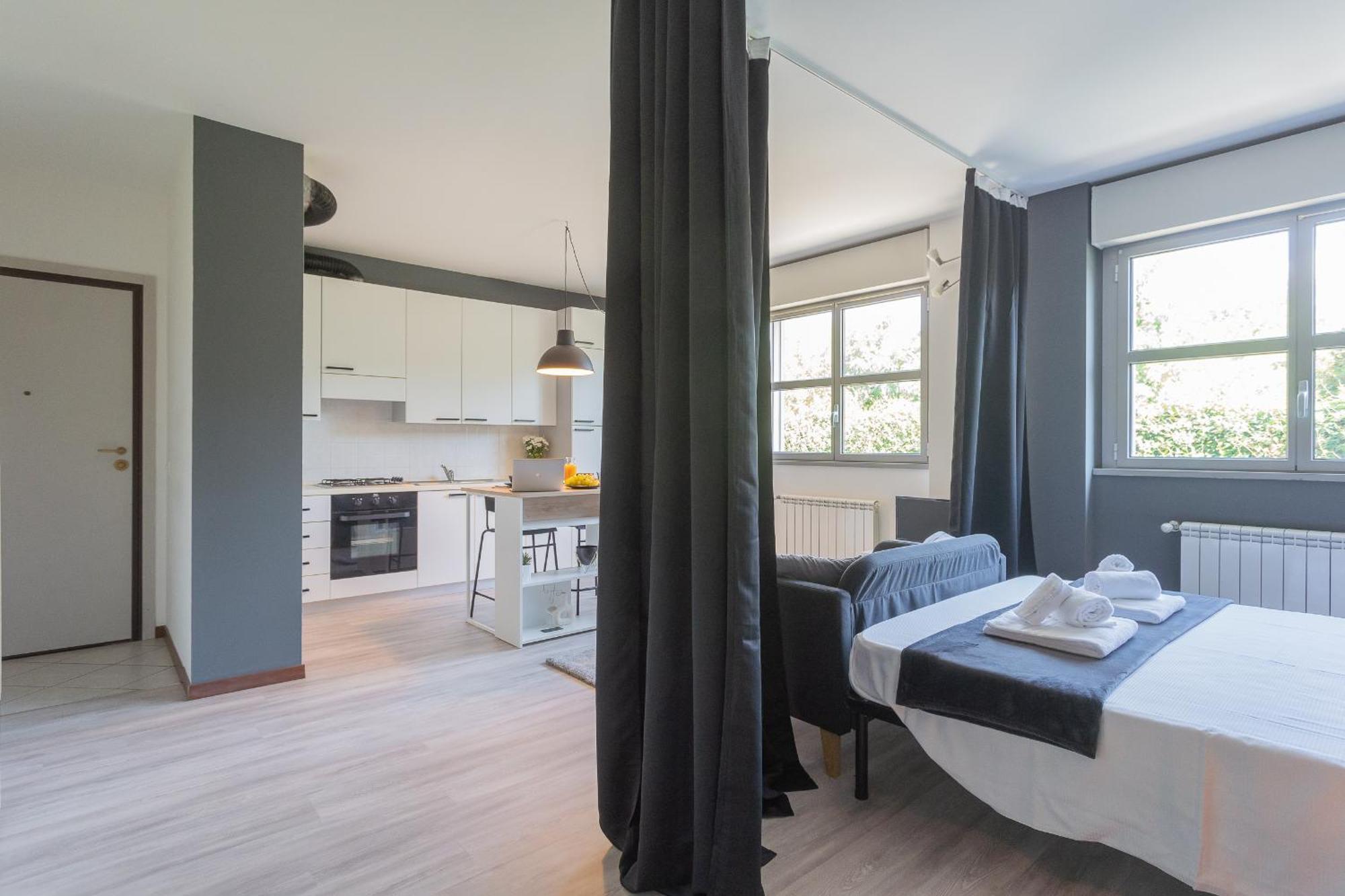 Black Loft Como By Rent All Como Exterior foto